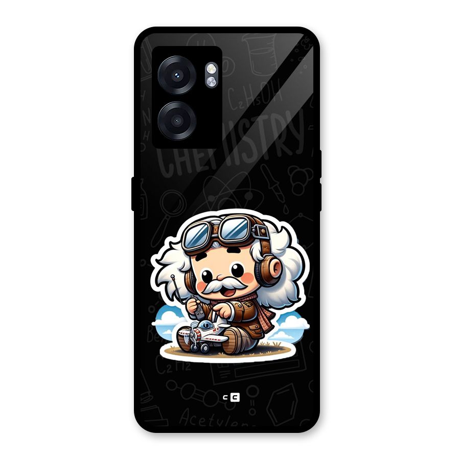 Genius Kid Glass Back Case for Realme Narzo 50 5G