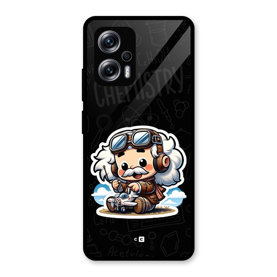 Genius Kid Glass Back Case for Redmi K50i