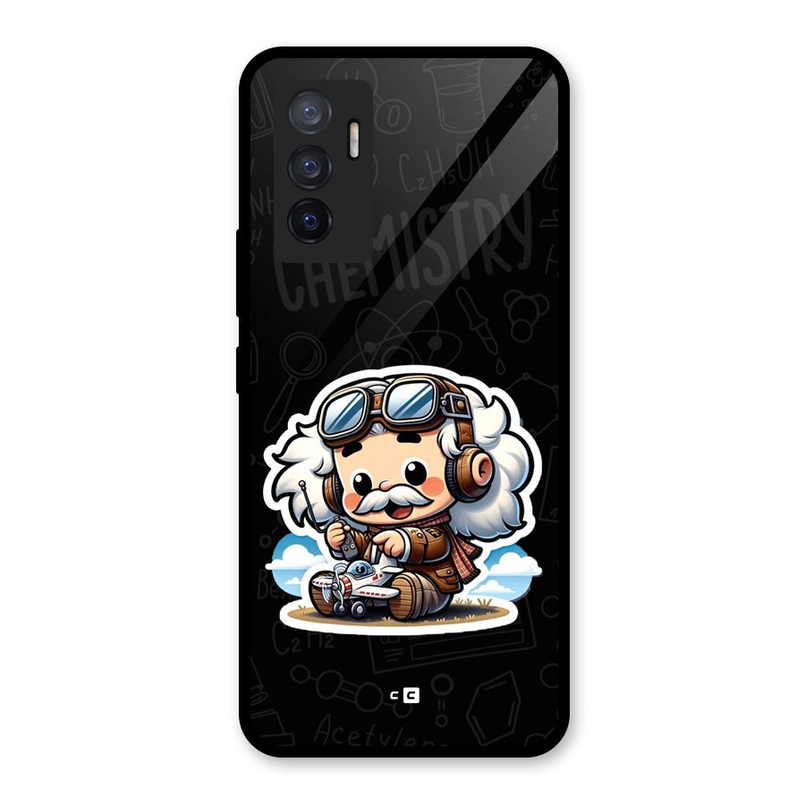 Genius Kid Glass Back Case for Vivo V23e