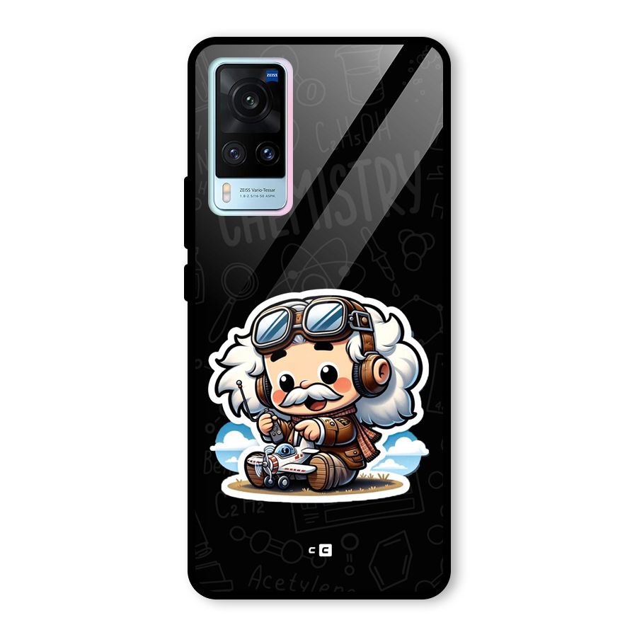 Genius Kid Glass Back Case for Vivo X60