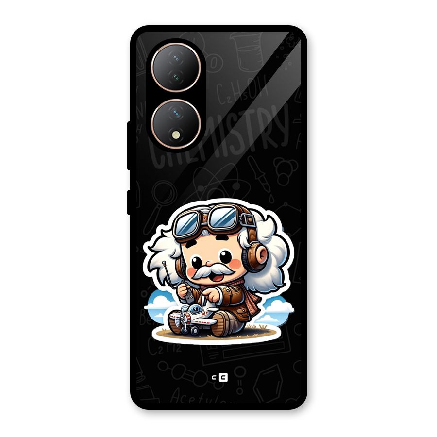Genius Kid Glass Back Case for Vivo Y100