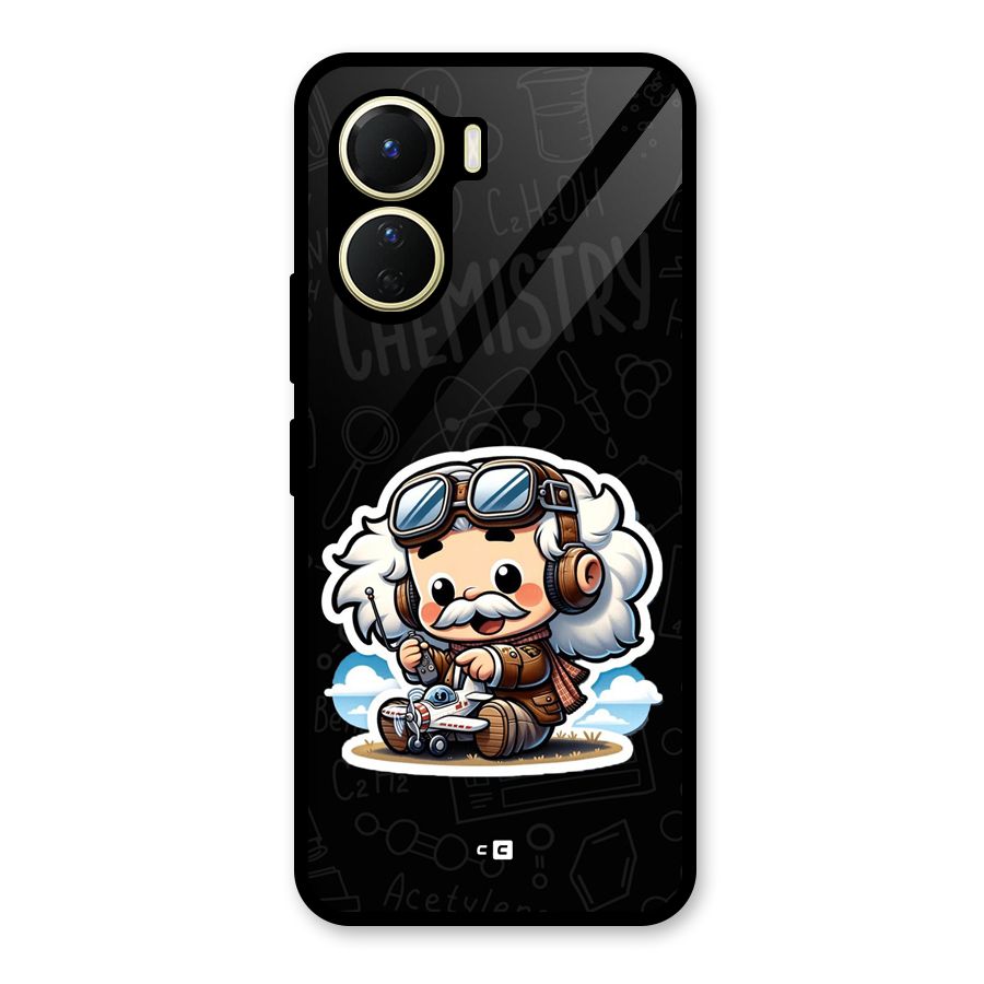 Genius Kid Glass Back Case for Vivo Y56