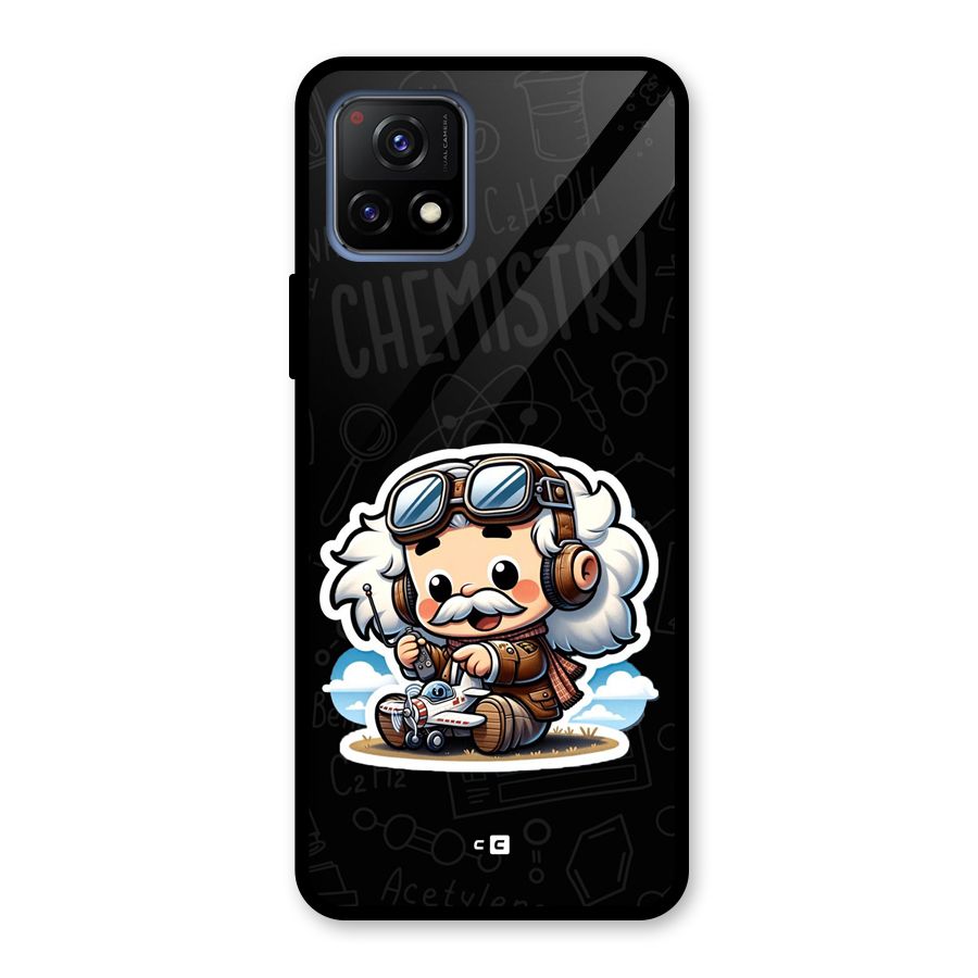 Genius Kid Glass Back Case for Vivo Y72 5G