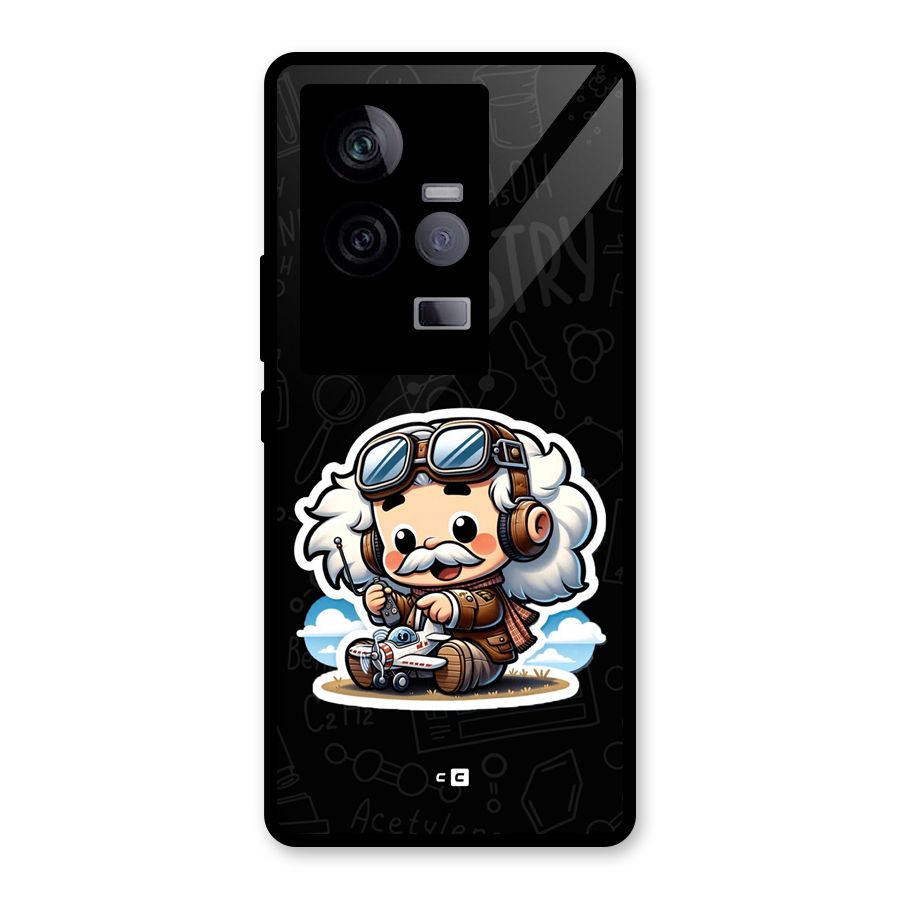 Genius Kid Glass Back Case for Vivo iQOO 11 5G