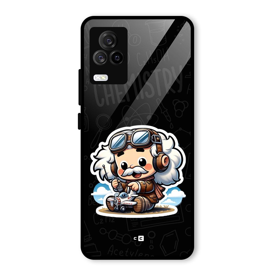 Genius Kid Glass Back Case for Vivo iQOO 7 Legend 5G