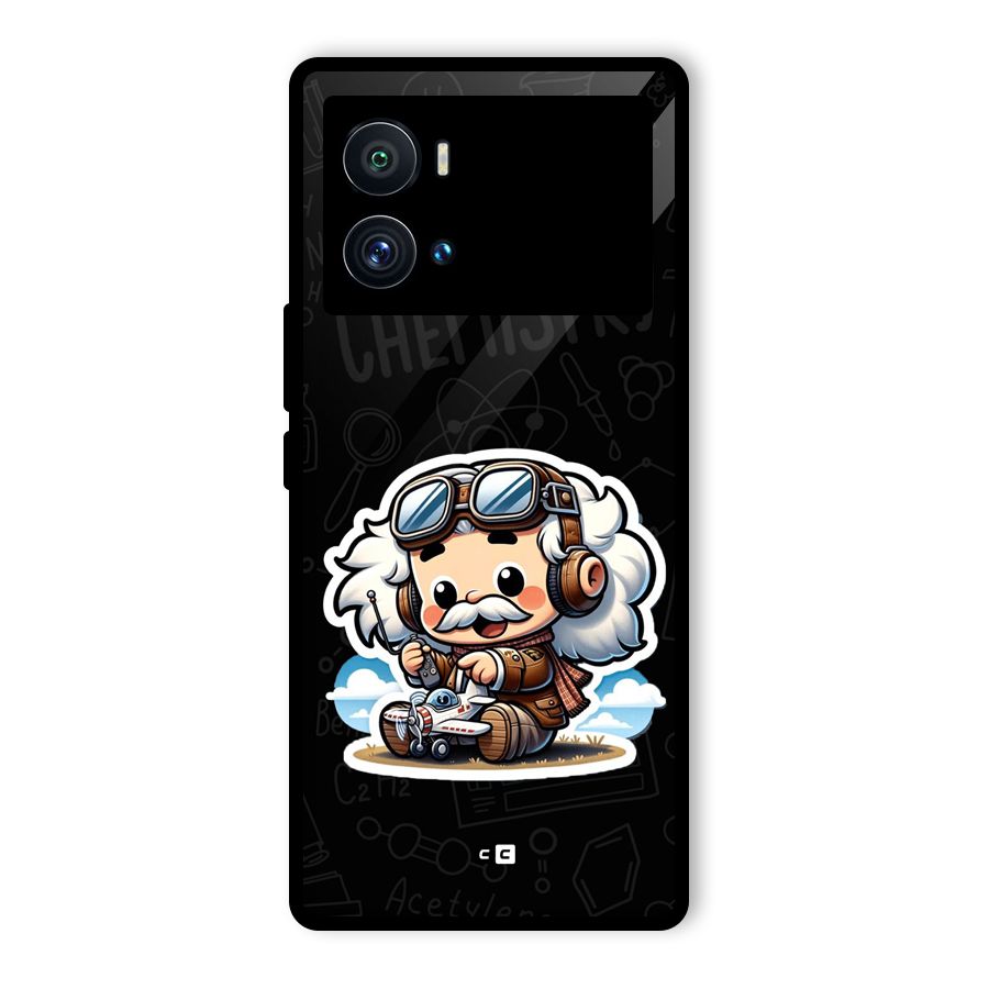 Genius Kid Glass Back Case for Vivo iQOO 9 Pro