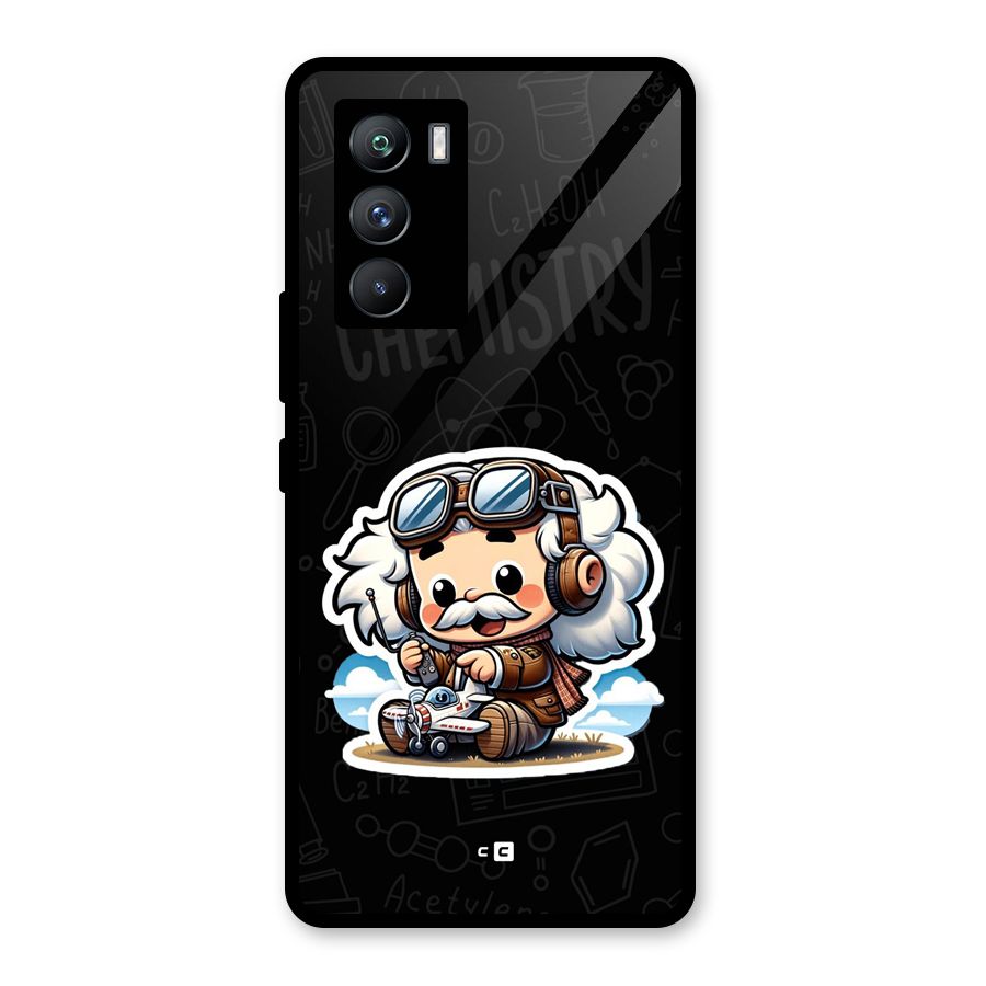 Genius Kid Glass Back Case for Vivo iQOO 9 SE