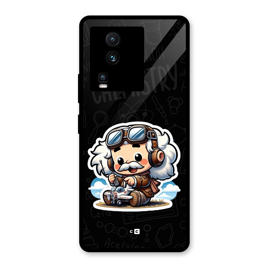 Genius Kid Glass Back Case for Vivo iQOO Neo 7 Pro