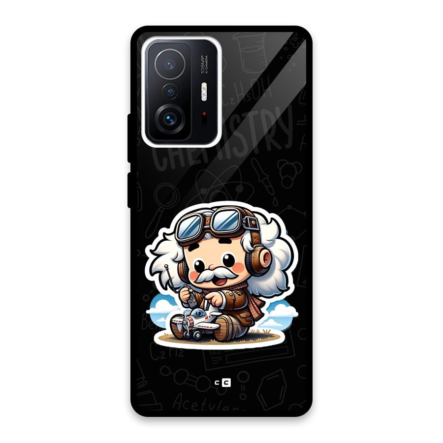Genius Kid Glass Back Case for Xiaomi 11T Pro