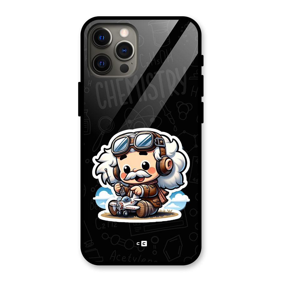Genius Kid Glass Back Case for iPhone 12 Pro Max
