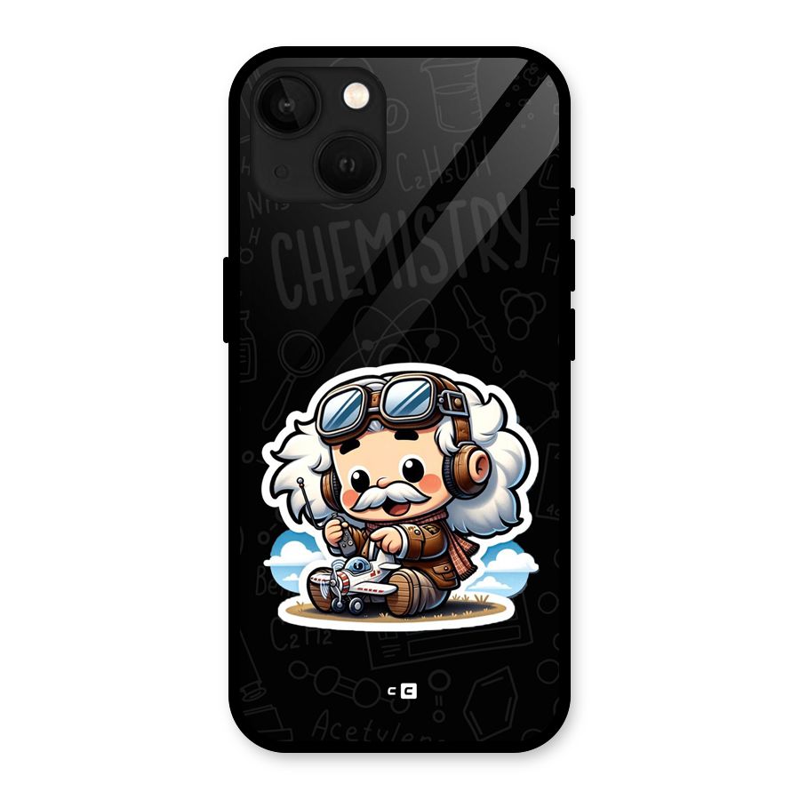 Genius Kid Glass Back Case for iPhone 13