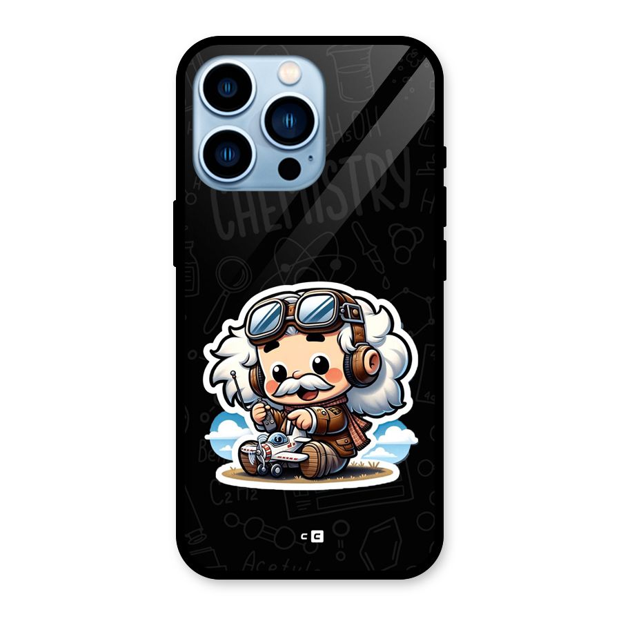 Genius Kid Glass Back Case for iPhone 13 Pro