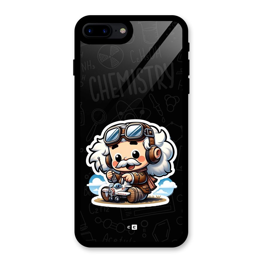 Genius Kid Glass Back Case for iPhone 8 Plus
