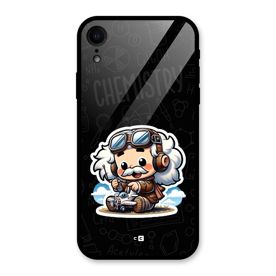Genius Kid Glass Back Case for iPhone XR