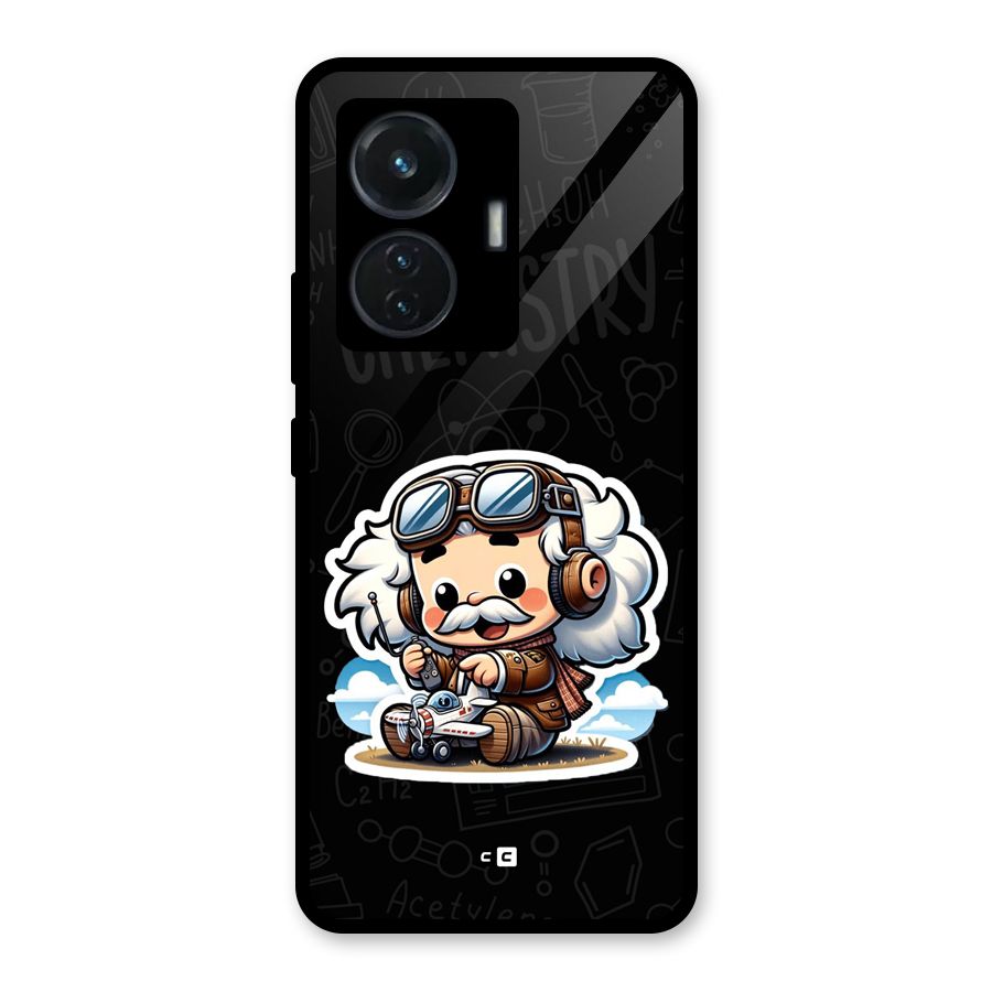 Genius Kid Glass Back Case for iQOO Z6 44W