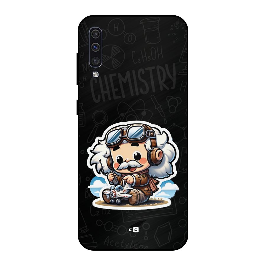 Genius Kid Metal Back Case for Galaxy A50