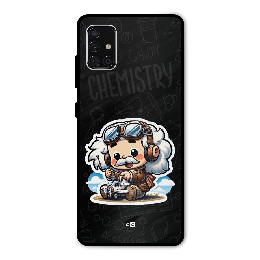 Genius Kid Metal Back Case for Galaxy A51