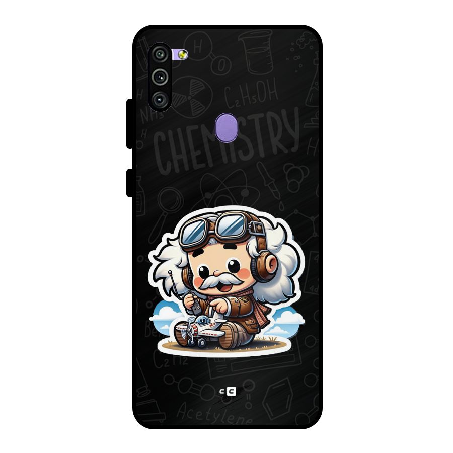 Genius Kid Metal Back Case for Galaxy M11