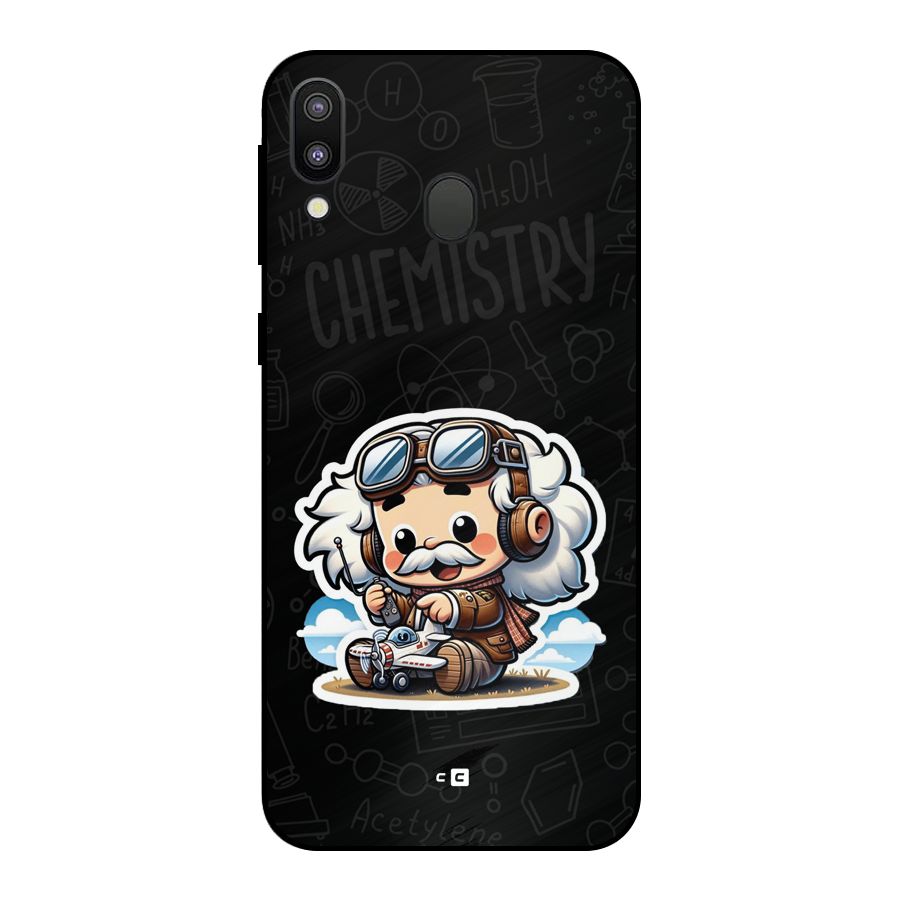Genius Kid Metal Back Case for Galaxy M20