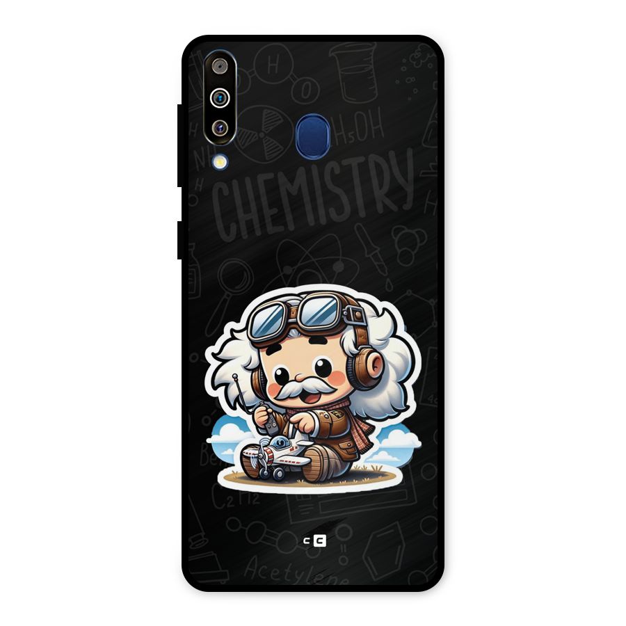 Genius Kid Metal Back Case for Galaxy M30