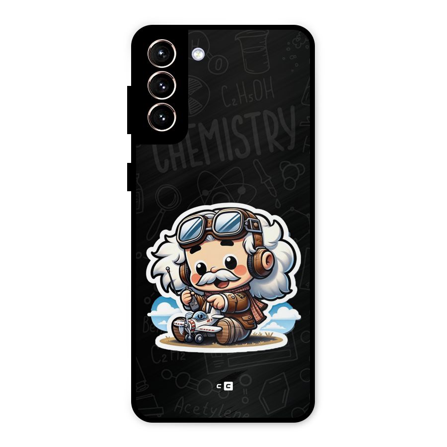 Genius Kid Metal Back Case for Galaxy S21 Plus