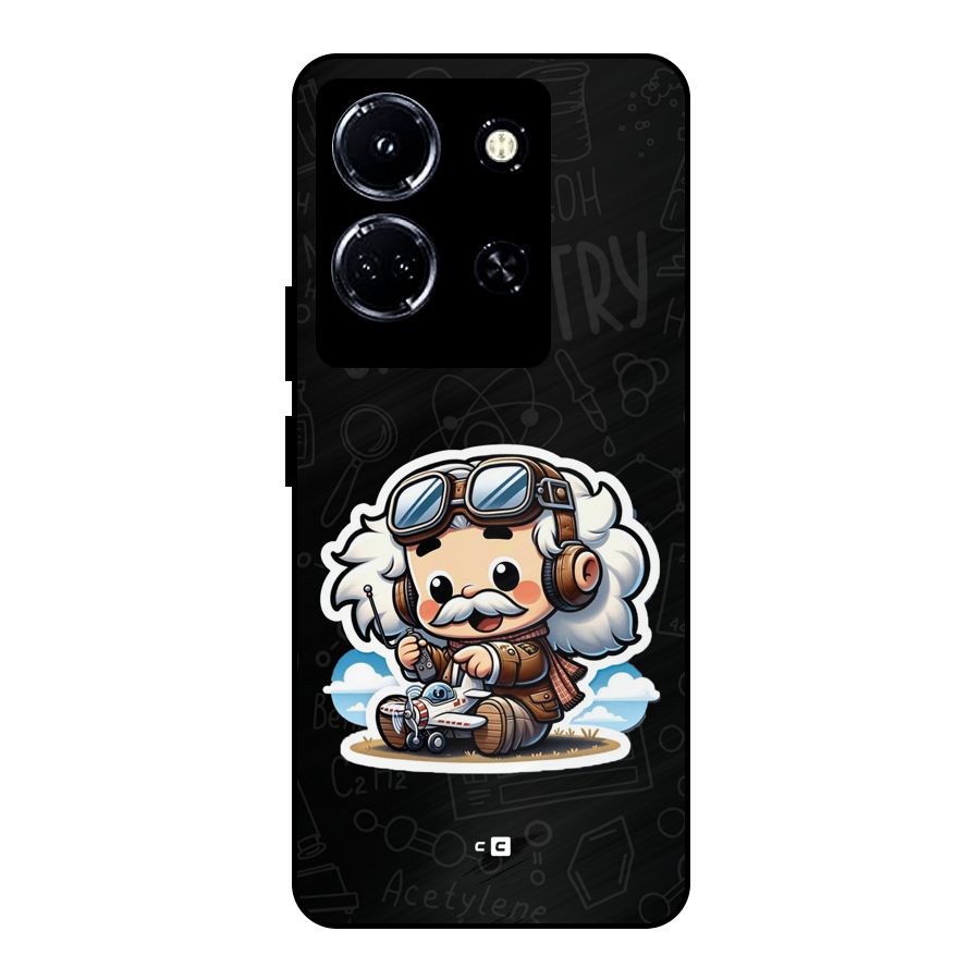 Genius Kid Metal Back Case for Infinix Note 30 5G