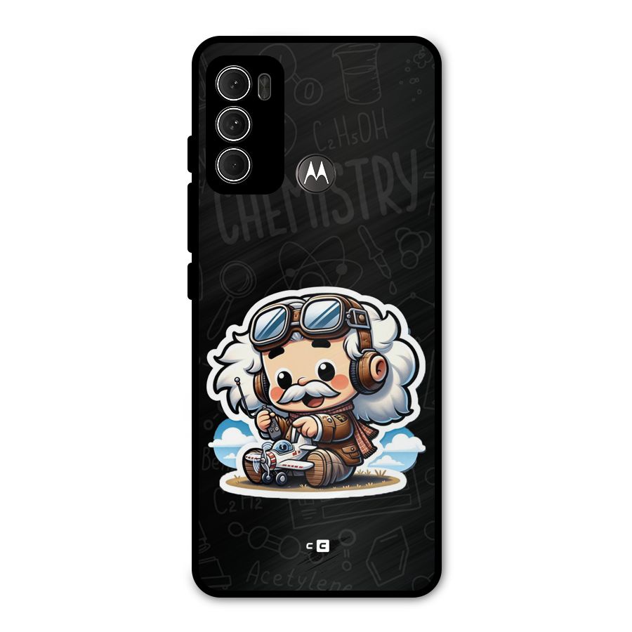 Genius Kid Metal Back Case for Moto G60