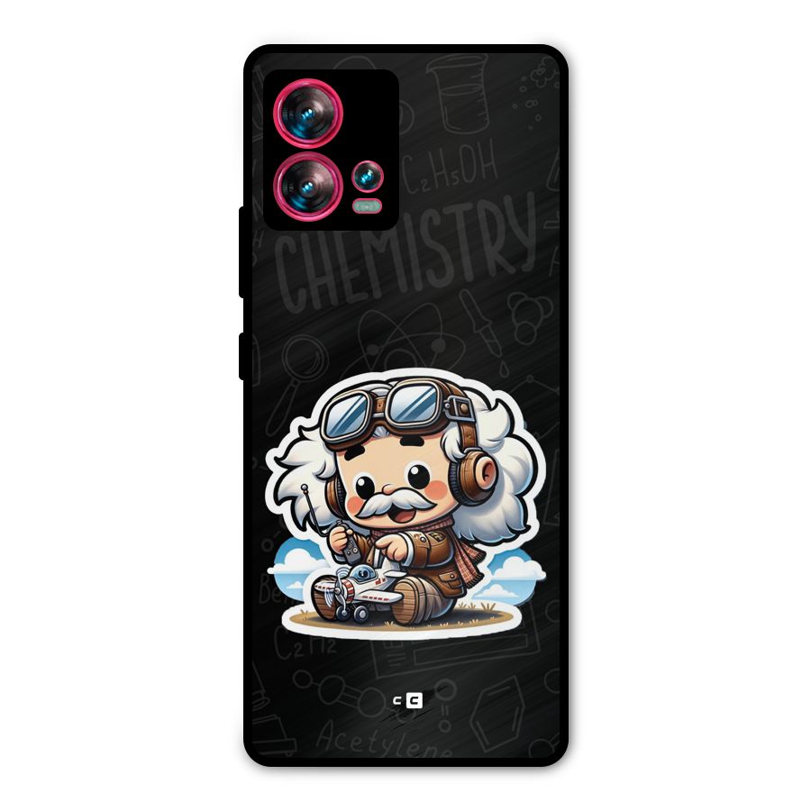 Genius Kid Metal Back Case for Motorola Edge 30 Fusion