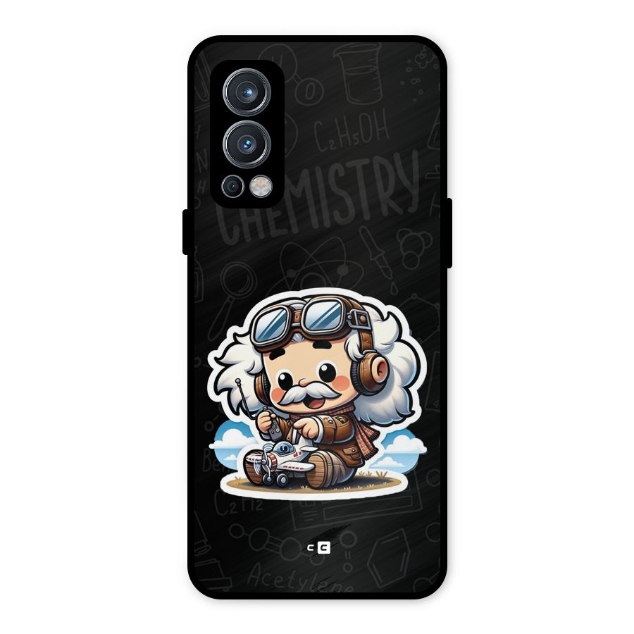 Genius Kid Metal Back Case for OnePlus Nord 2 5G