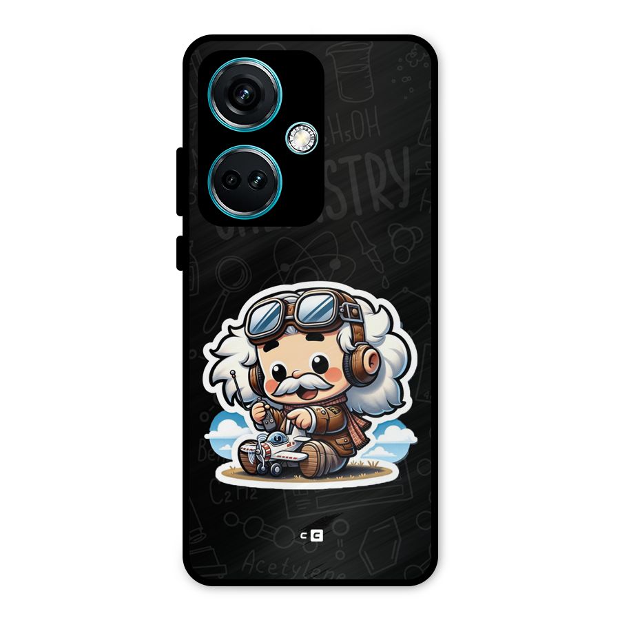 Genius Kid Metal Back Case for OnePlus Nord CE 3 5G