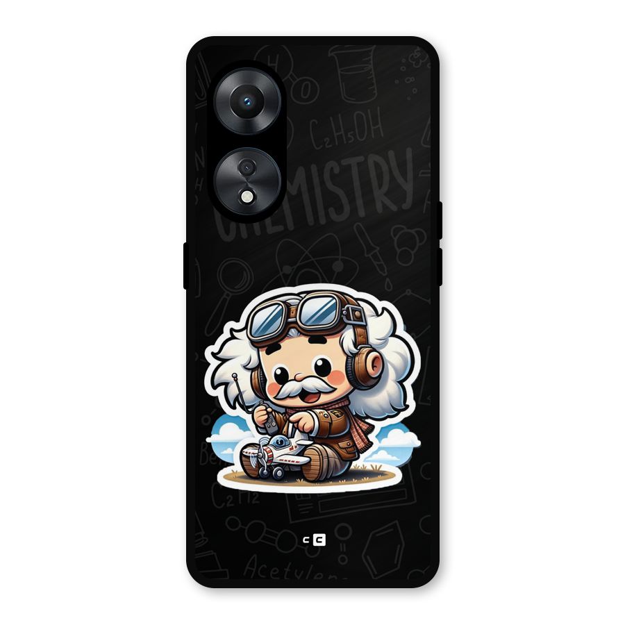 Genius Kid Metal Back Case for Oppo A78