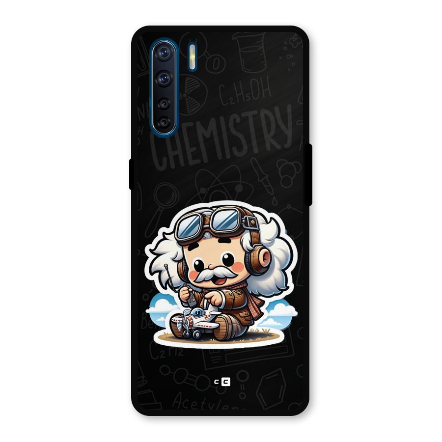 Genius Kid Metal Back Case for Oppo F15