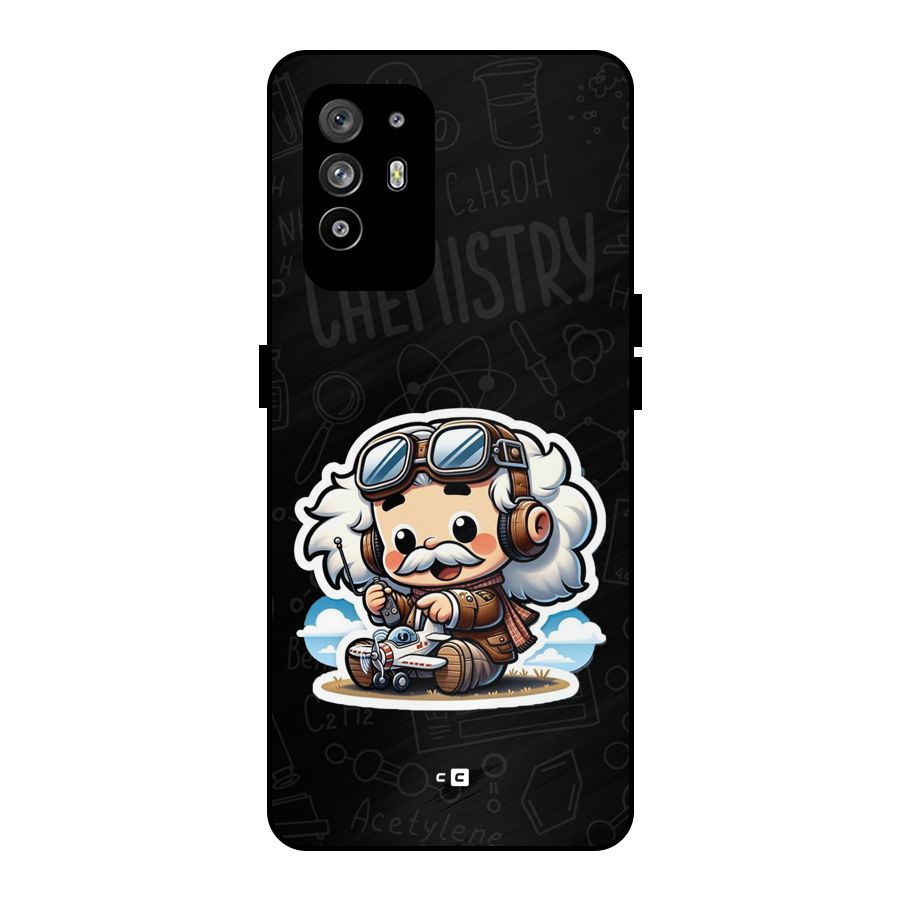 Genius Kid Metal Back Case for Oppo F19 Pro Plus 5G