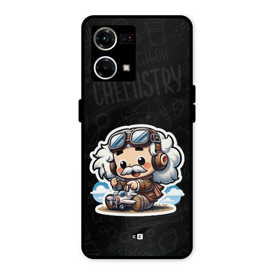 Genius Kid Metal Back Case for Oppo F21s Pro 4G