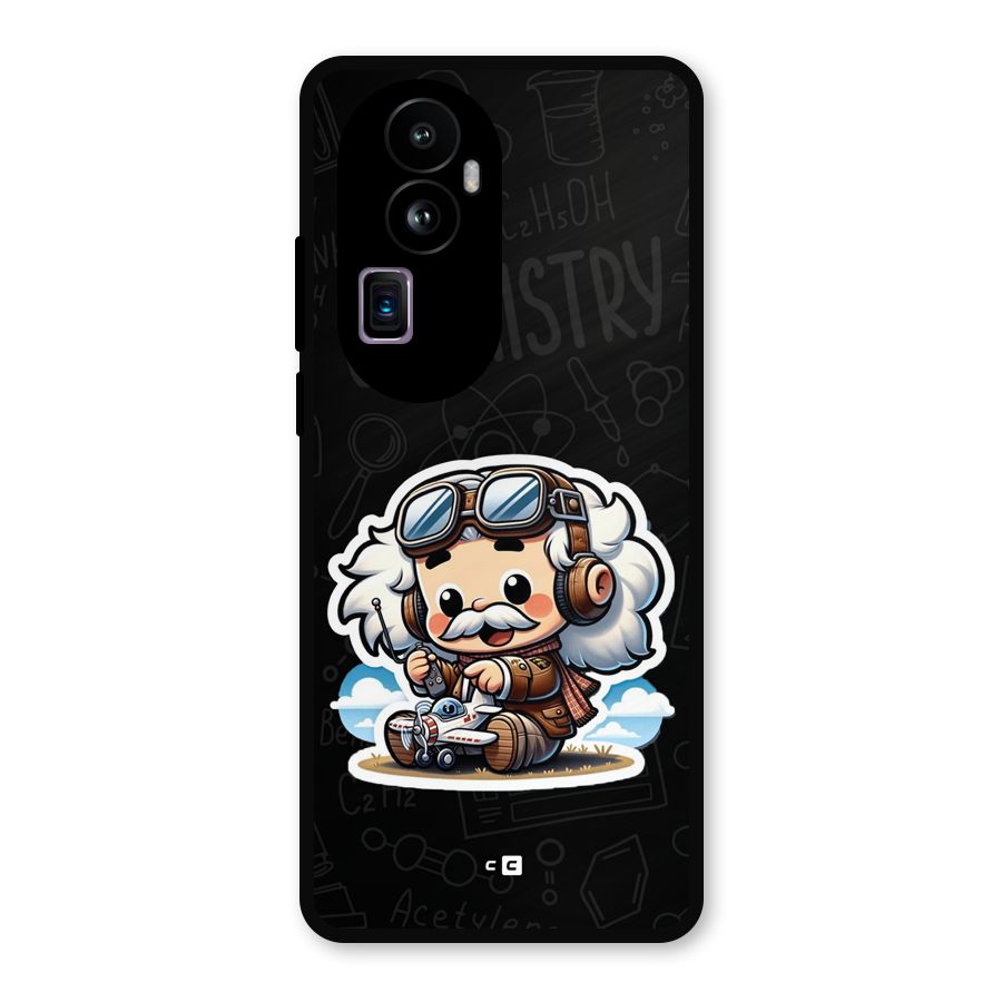 Genius Kid Metal Back Case for Oppo Reno10 Pro Plus
