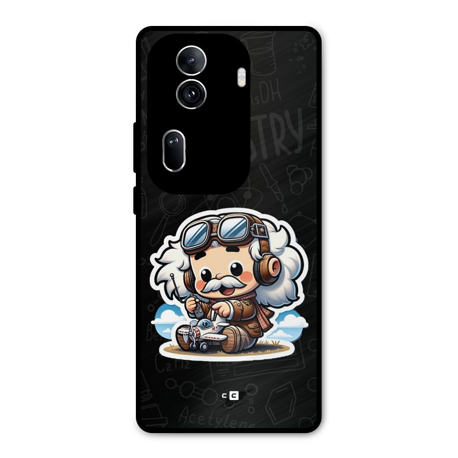 Genius Kid Metal Back Case for Oppo Reno11 Pro 5G