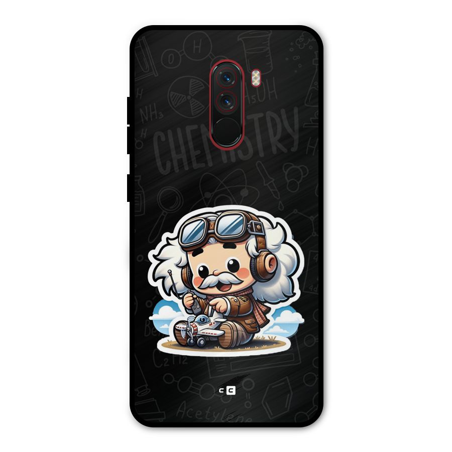 Genius Kid Metal Back Case for Poco F1