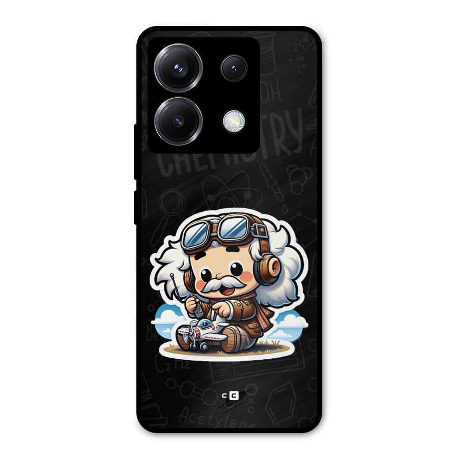 Genius Kid Metal Back Case for Poco X6
