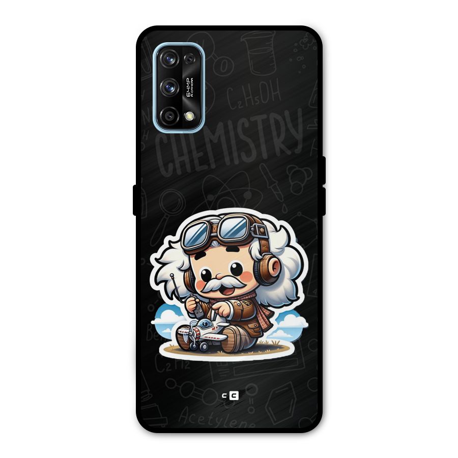 Genius Kid Metal Back Case for Realme 7 Pro