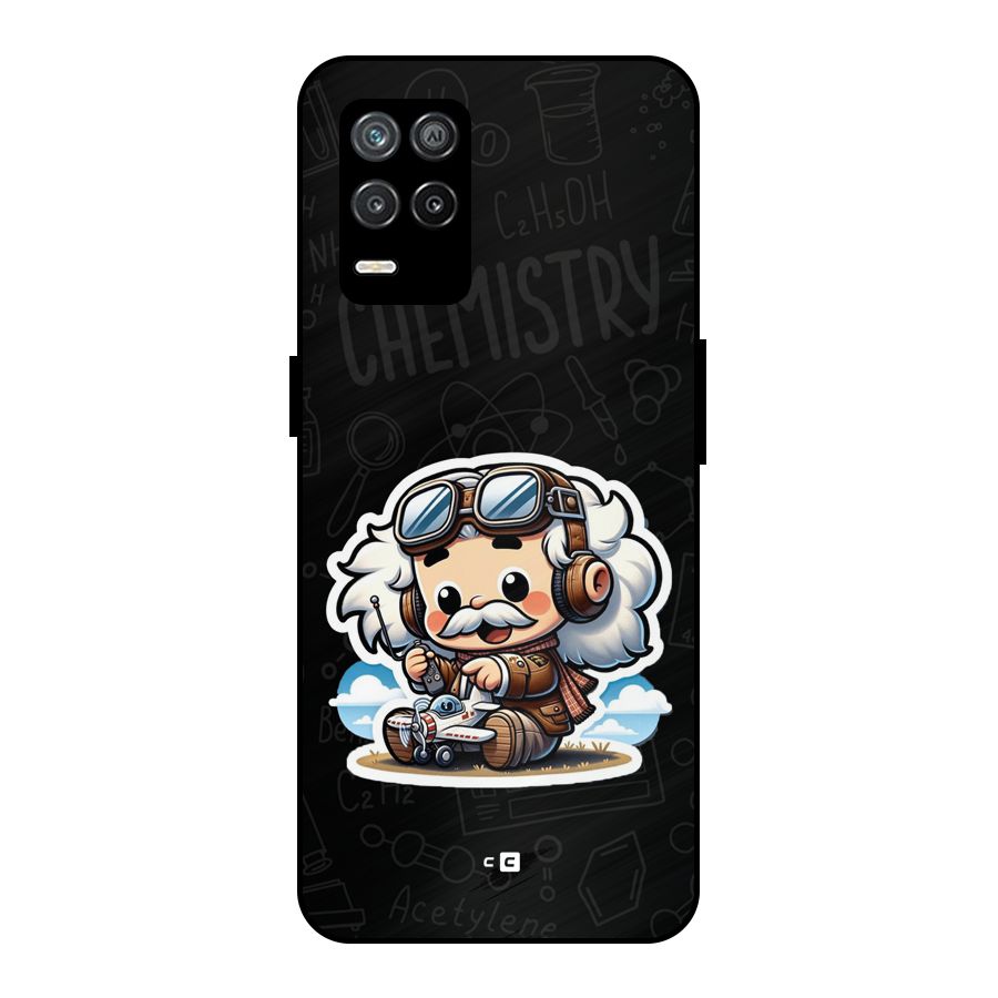 Genius Kid Metal Back Case for Realme 8s 5G