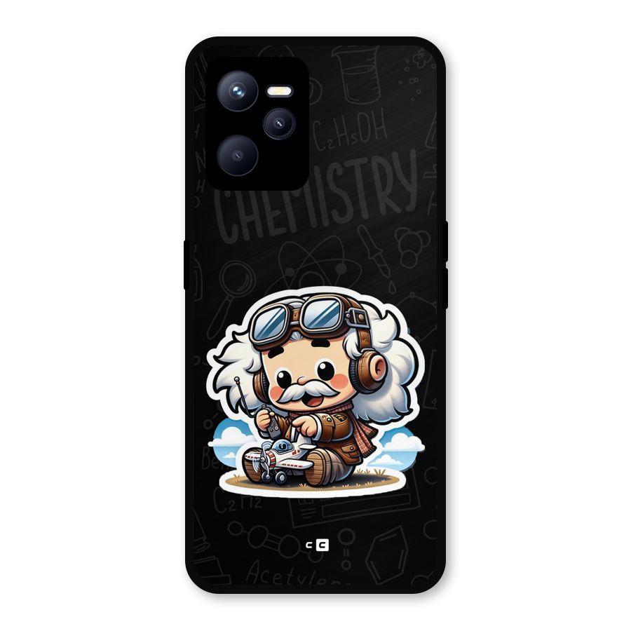 Genius Kid Metal Back Case for Realme C35
