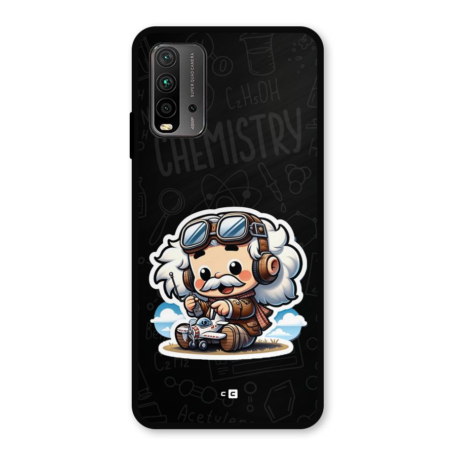 Genius Kid Metal Back Case for Redmi 9 Power