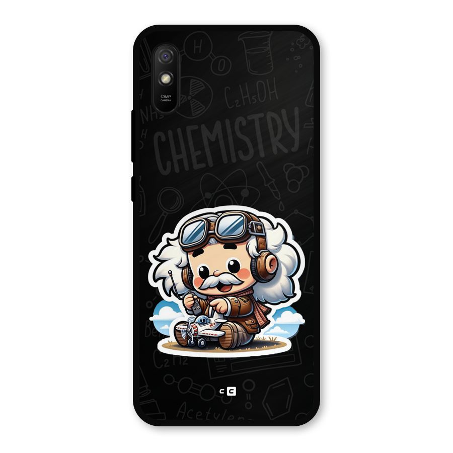 Genius Kid Metal Back Case for Redmi 9i
