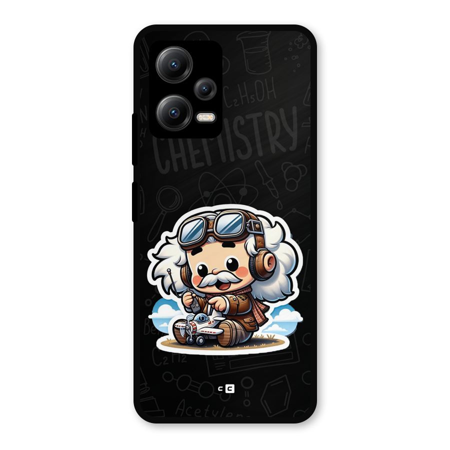 Genius Kid Metal Back Case for Redmi Note 12 5G