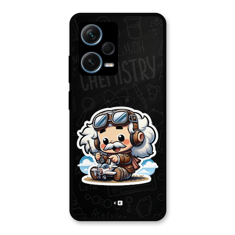 Genius Kid Metal Back Case for Redmi Note 12 Pro Plus 5G