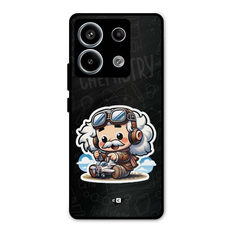 Genius Kid Metal Back Case for Redmi Note 13 Pro 5G