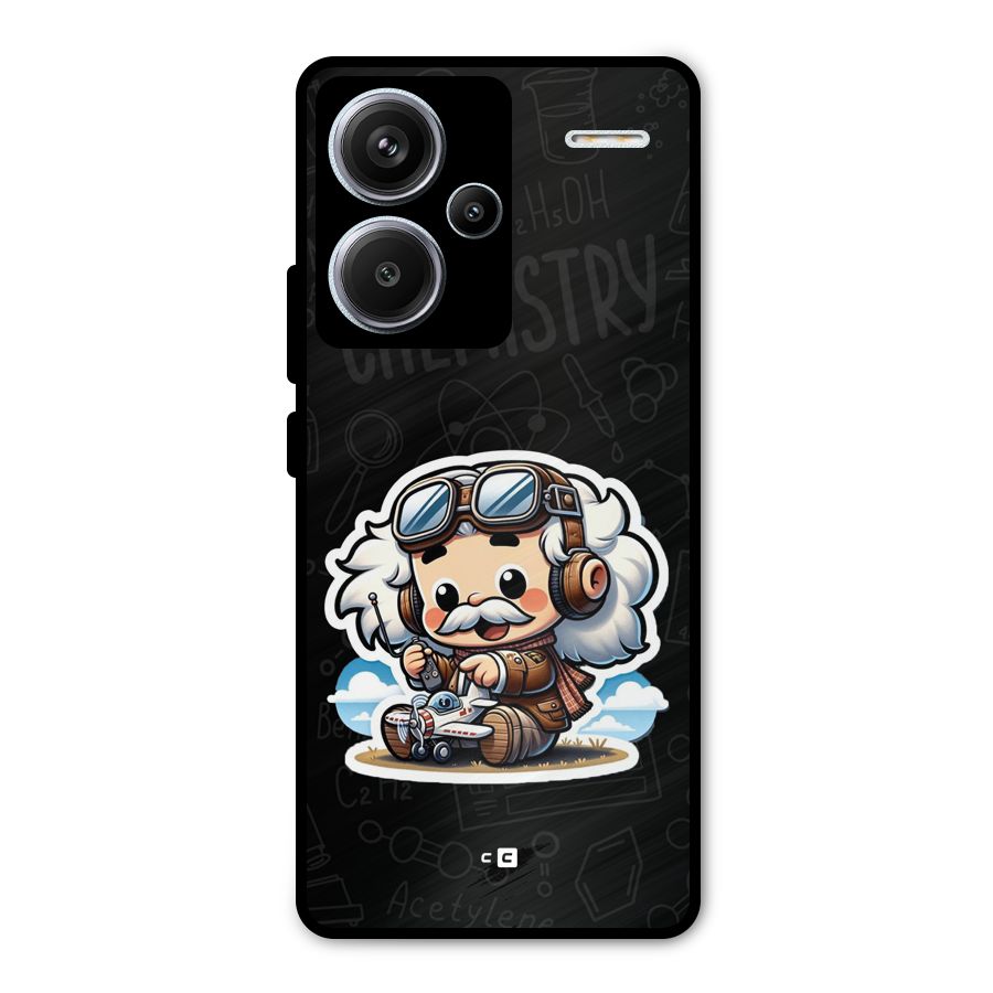 Genius Kid Metal Back Case for Redmi Note 13 Pro Plus