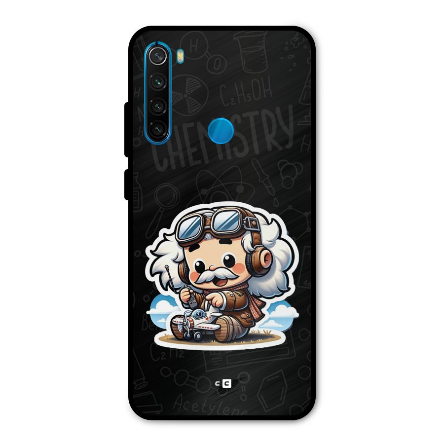 Genius Kid Metal Back Case for Redmi Note 8
