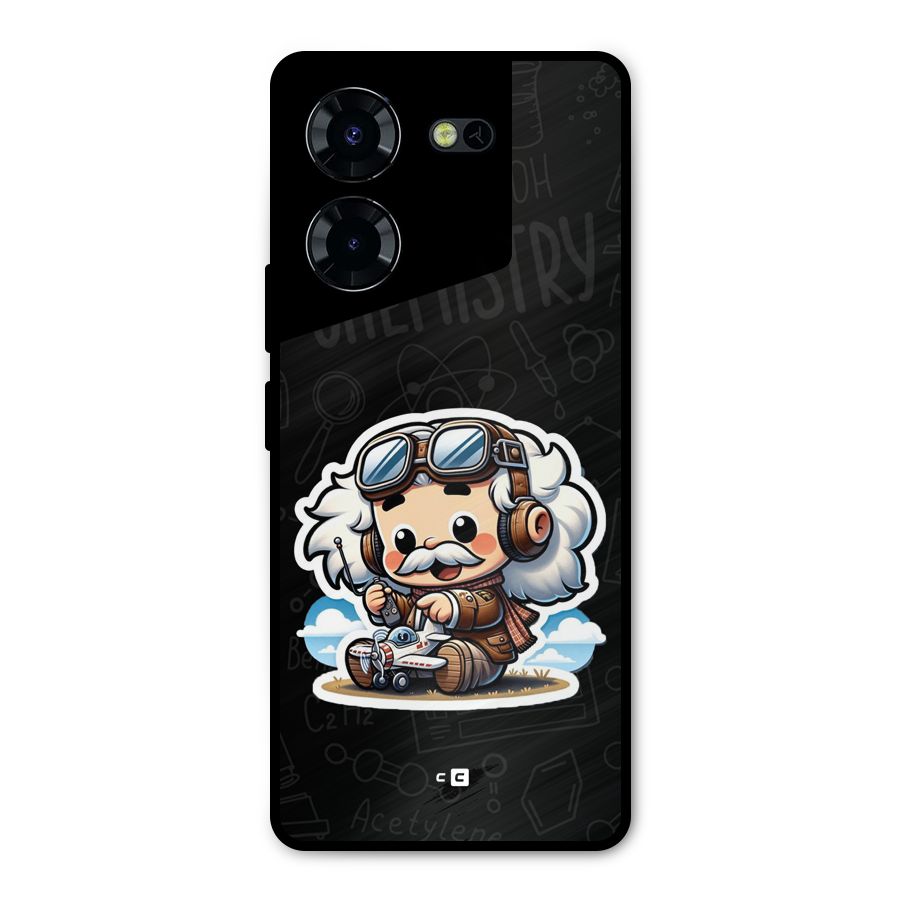 Genius Kid Metal Back Case for Tecno Pova 5 Pro 5G