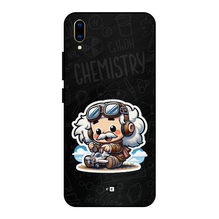 Genius Kid Metal Back Case for Vivo V11 Pro